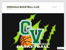 Tablet Screenshot of greenvalegrizzlies.org